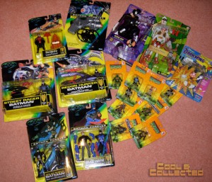 batman action figures from the big toy auction