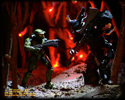 Halo Master Chief -- action figure photography 