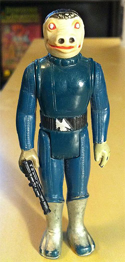 blue snaggletooth - Rare Star Wars action figure