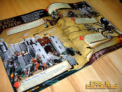LEGO Club Magazine featuring Lord of the Rings