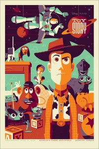Tom Whalen Mondo Toy Story poster print
