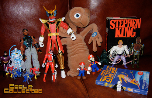 yard sale finds -- he-man, supernaturals, and Mario