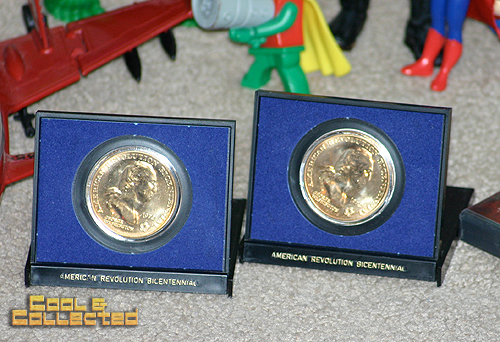 yard sale finds - Commemorative Bicentennial coins