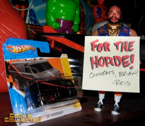 A-Team van with Mr. T