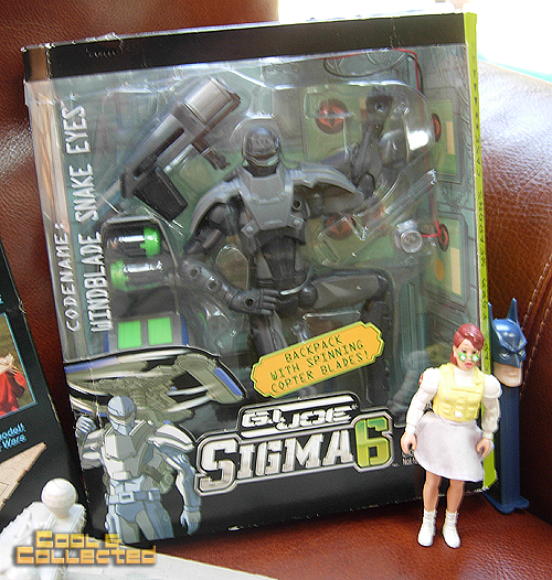 yard sale finds -- G.I. Joe Sigma 6 Snake Eyes