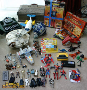yard sale finds - vintage toy haul