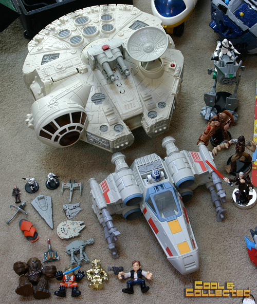 yard sale finds star wars Galactic Heroes