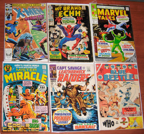 vintage comic books