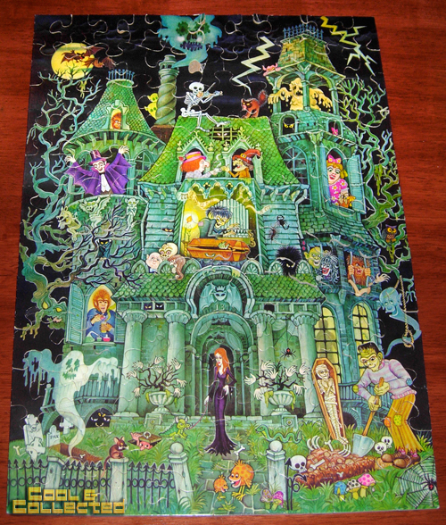Springbok House on Haunted Hill puzzle 