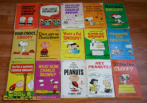 yard sale finds peanuts books