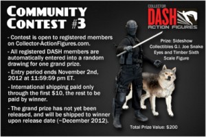 collector dash contest