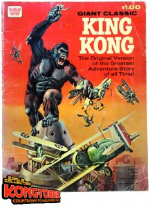 giant classic king kong comic book