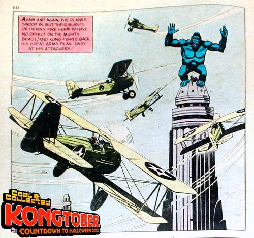 giant classic king kong comic book