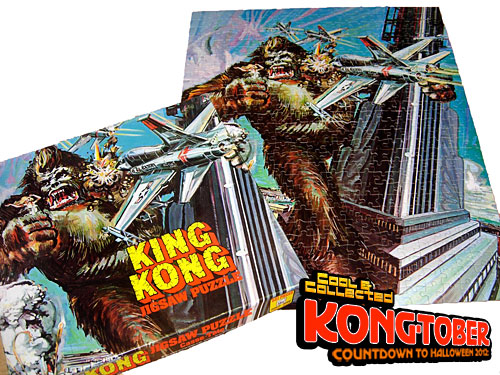 1970's king kong jigsaw puzzle 
