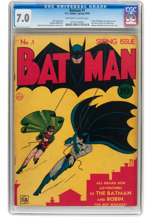 batman #1 comic book