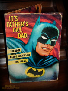 batman fathers day card