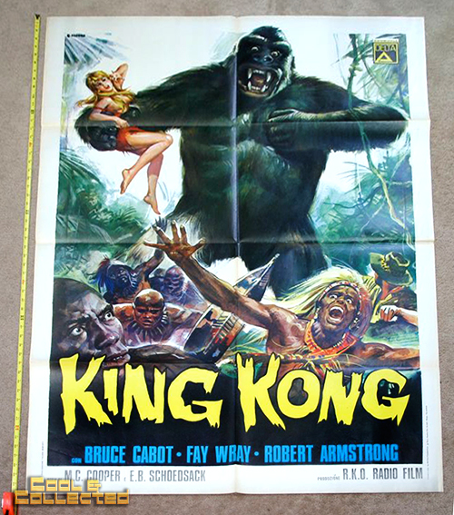 king kong italian movie poster 