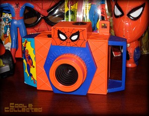 spiderman toy camera