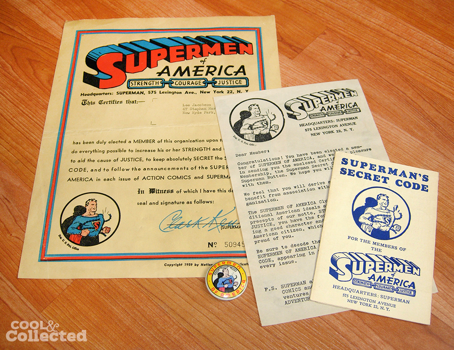 1959 supermen of america fan club