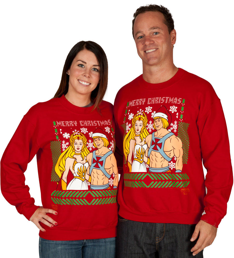 he-man she-ra christmas sweater