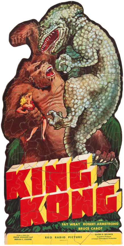 vintage king kong puzzle promo