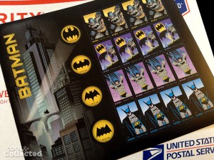 USPS Batman forever stamps
