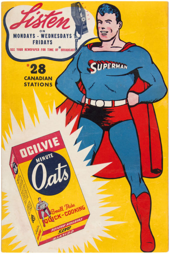 superman-ogilvie-minute-oats-standee