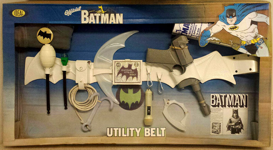 batman vintage utility belt