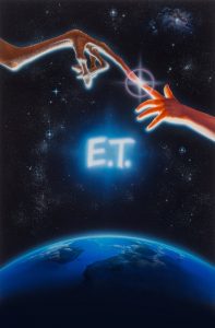 original painting for E.T Movie Poster