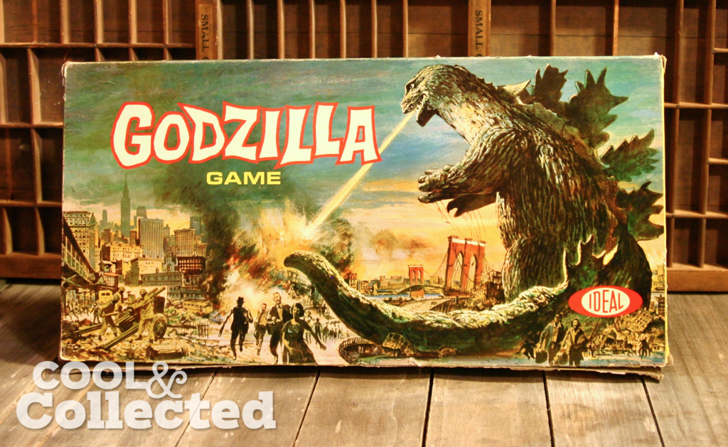 Godzilla board game by Ideal 1963