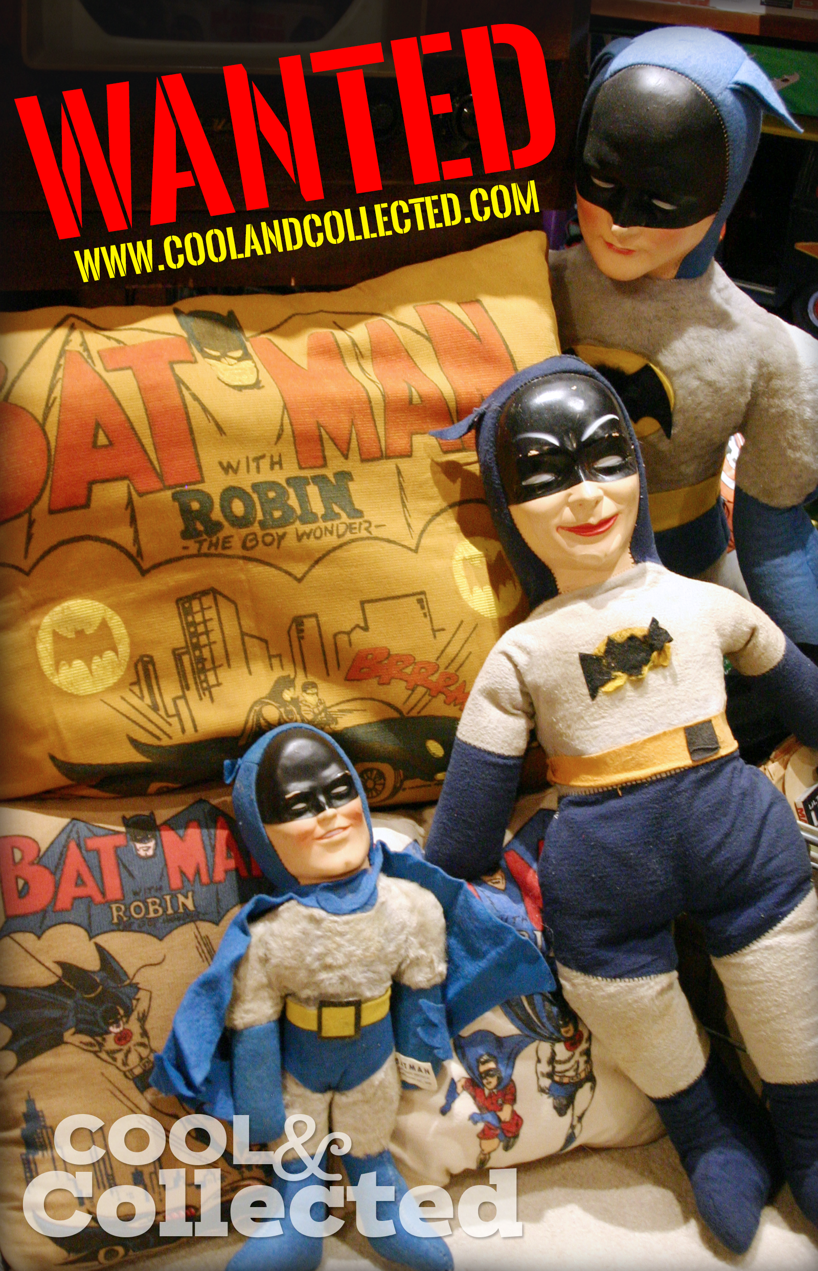 vintage batman commonwealth dolls 1966